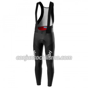 Culotte largo con tirantes 2019 Team Sky N001